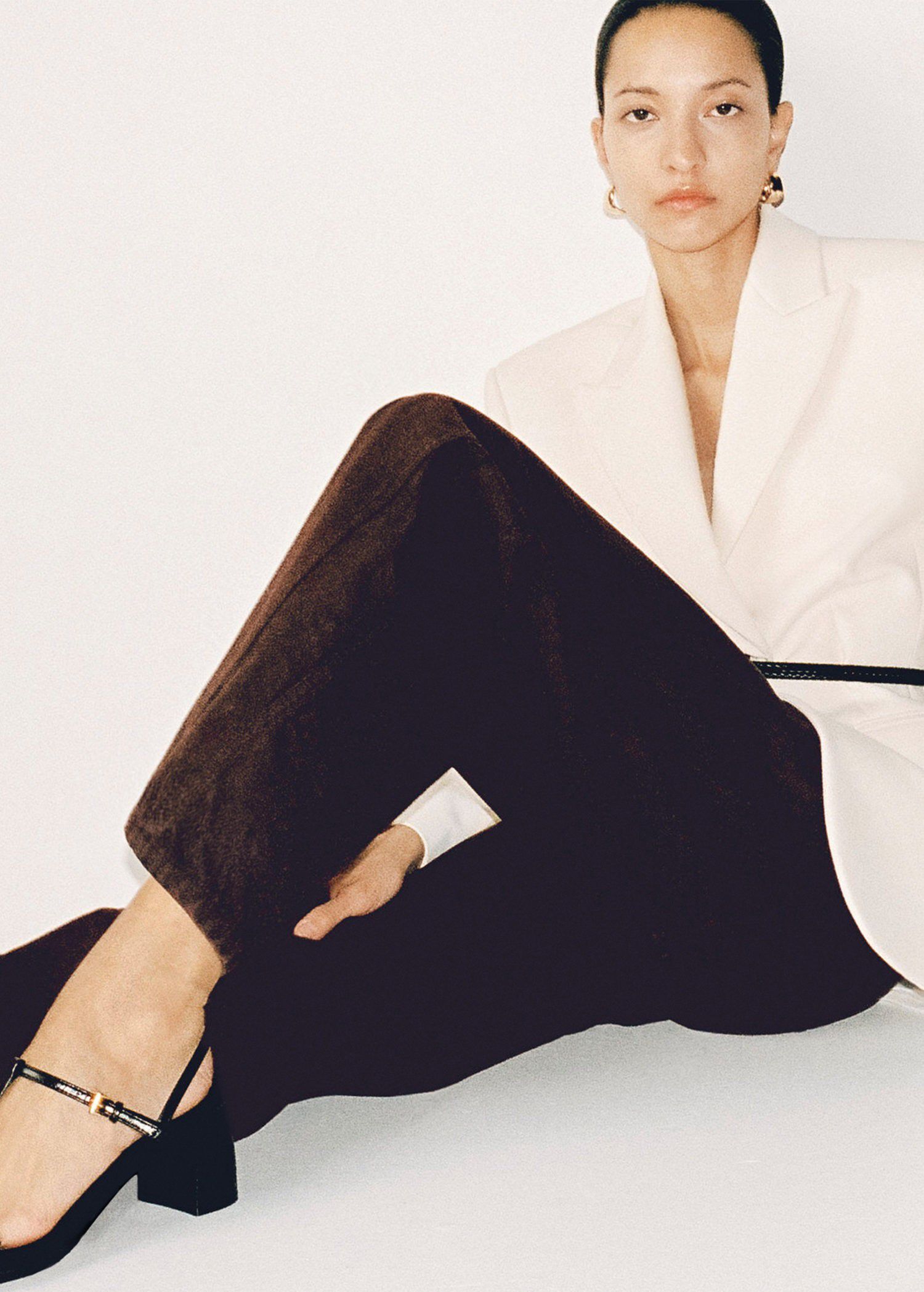 High semitransparent panty