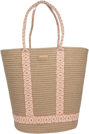 GILI SAC DE PLAGE - FINE COTTON HANDLES - 45 X 40 CM