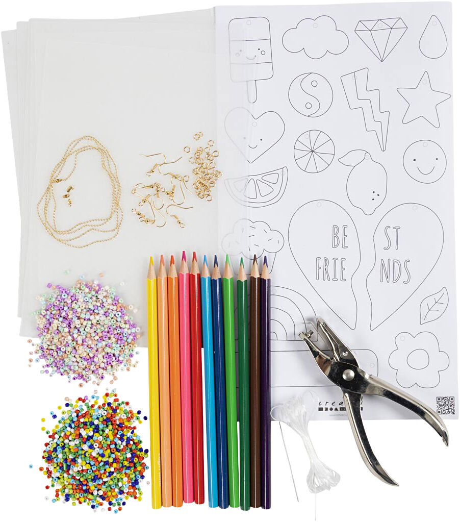 DIY Mix Krympeplast, Smykker