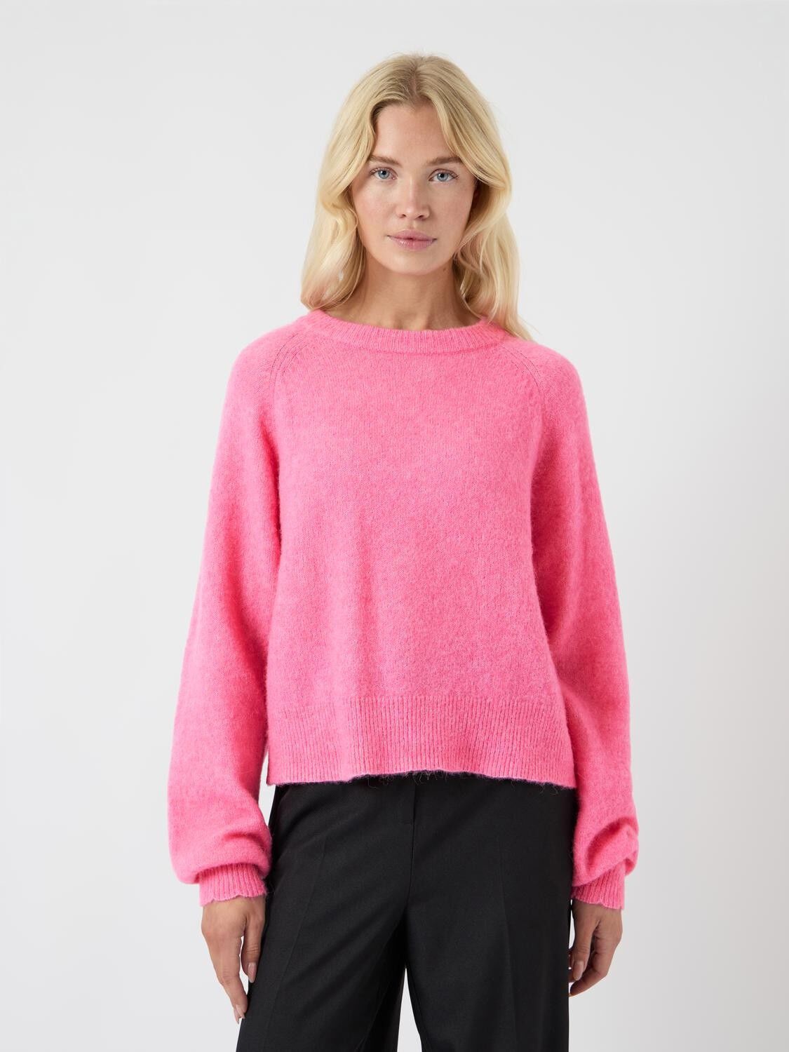 YASJOHI LS WOOL KNIT PULLOVER S. NO