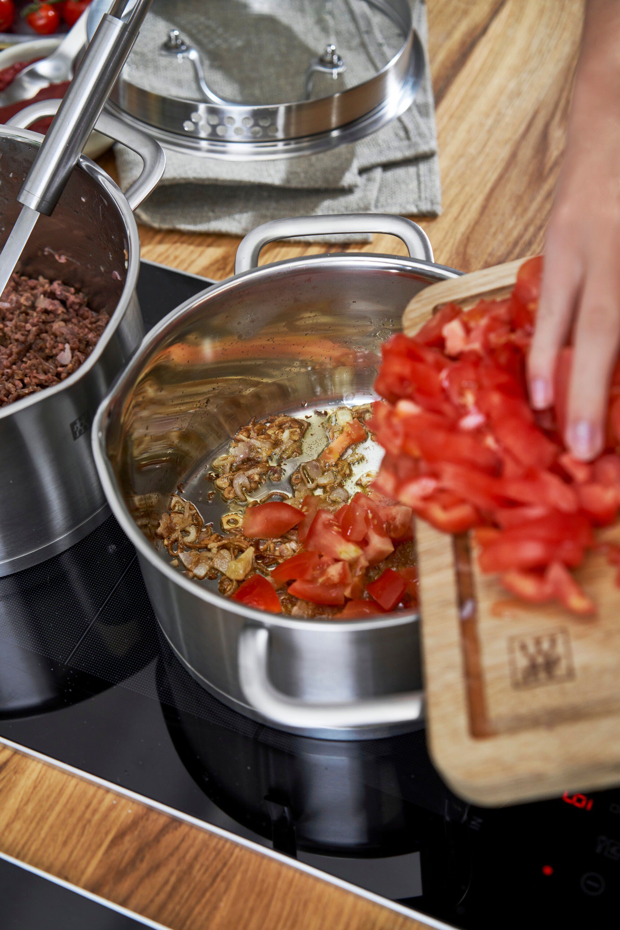 TrueFlow Grydes&aelig;t 4-dele, Rustfrit st&aring;l