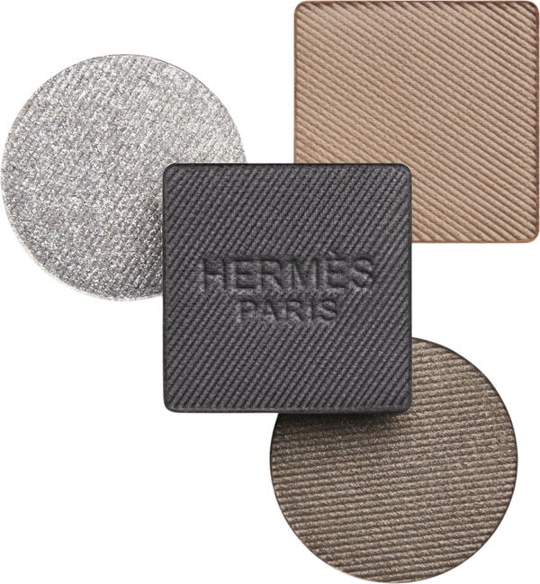 Ombres d'Hermès, powder quartet for the eyes refill, Ombres Fumées
