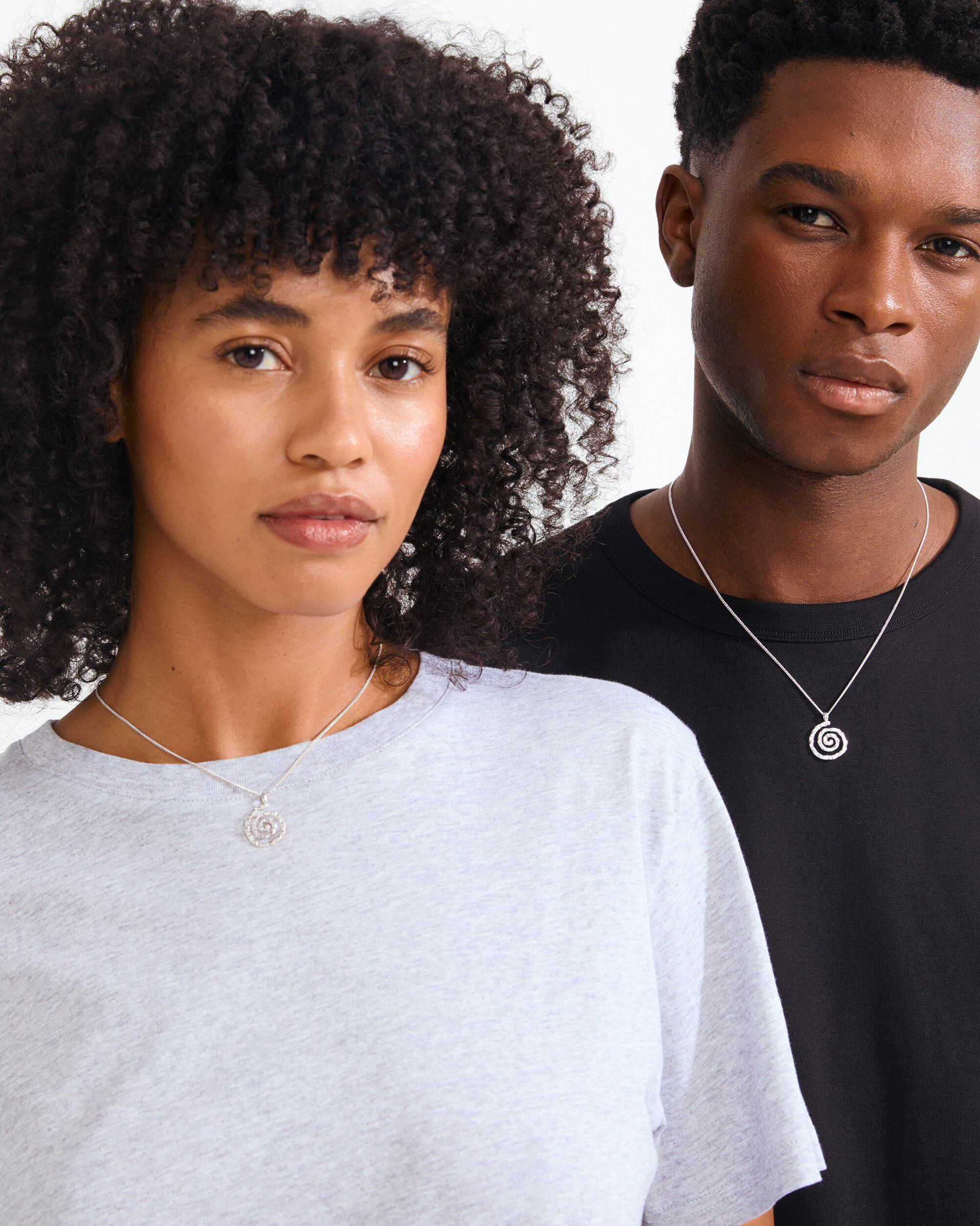 STILL necklace silver-plated