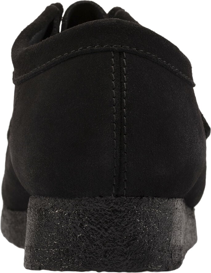 Wallabee. Black Sde, D, 4