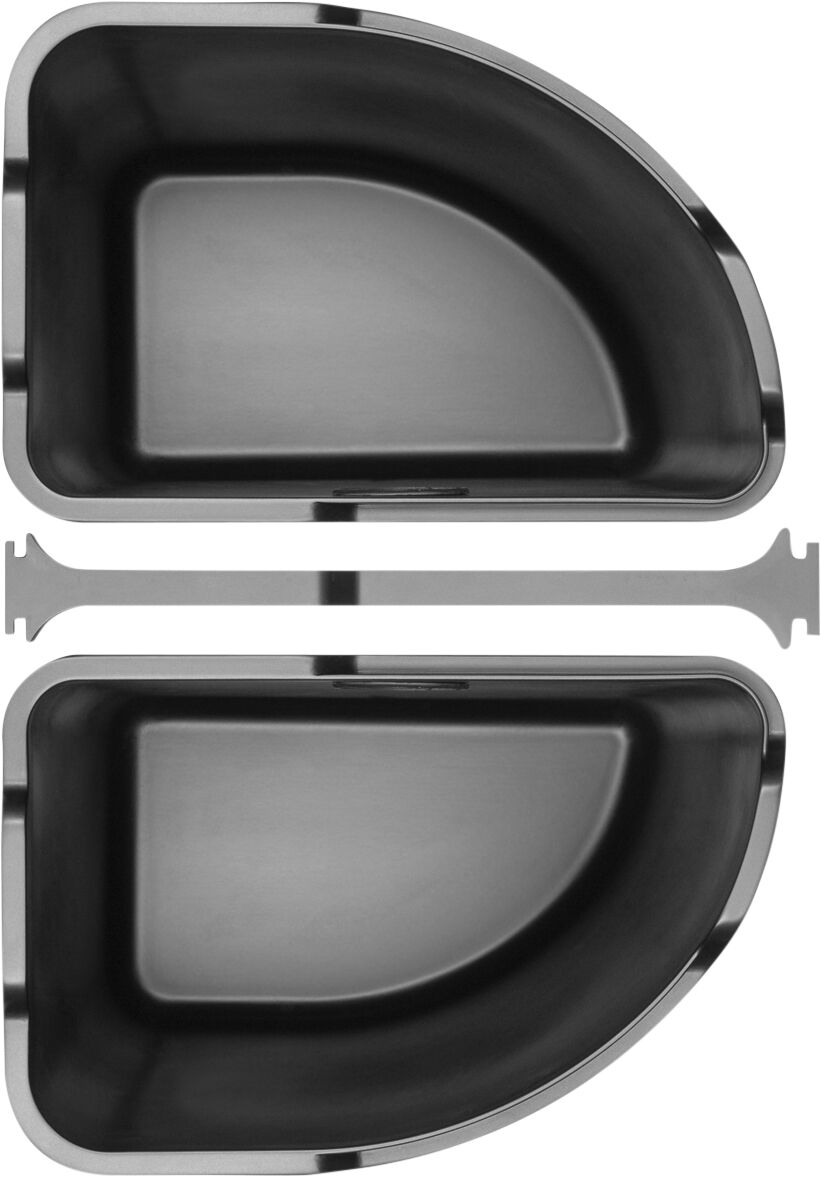 Indsats til Multi Collector Affaldssystem (2 stk. mat sort 12L)