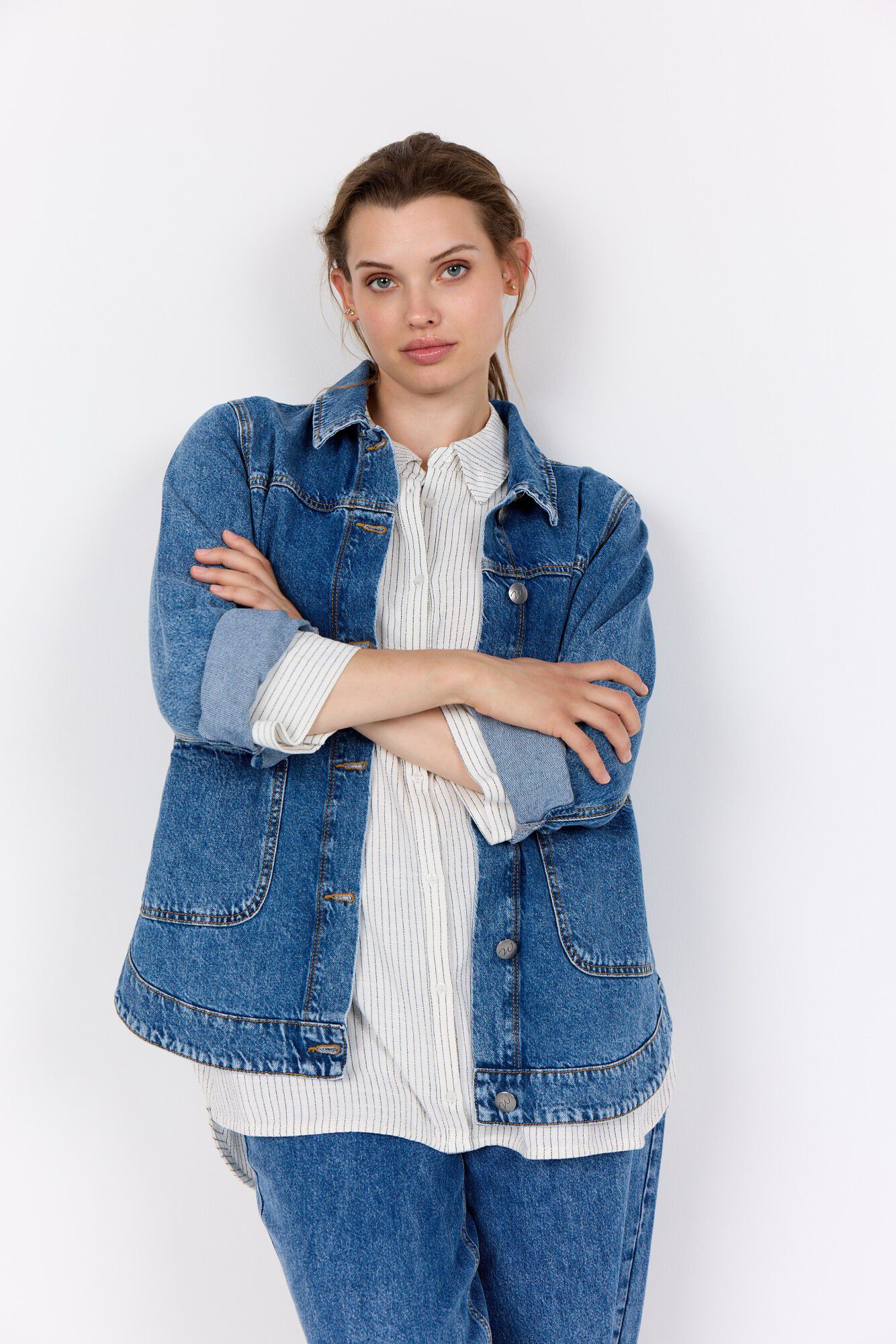 WA-CAIA 4 Skjorte Denim