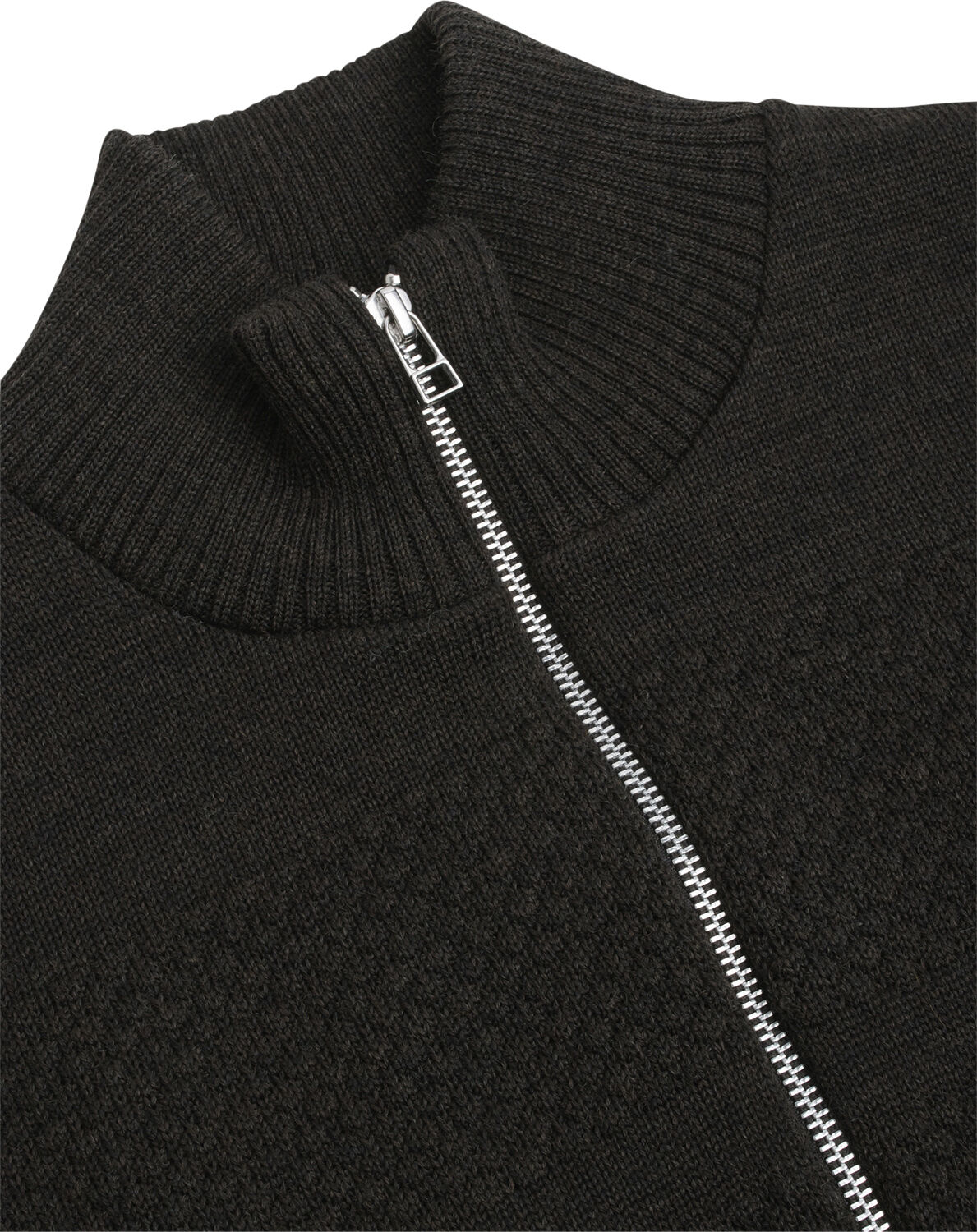 Wool Klemens Zip Knit FAV