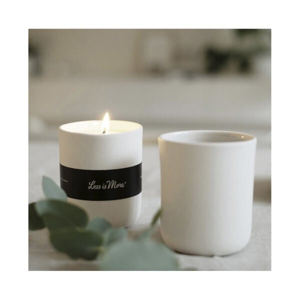 Organic Scented Candle Lavender Atlas Cedar