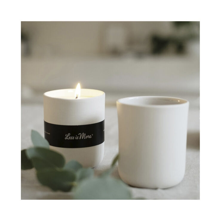 Organic Scented Candle Lavender Atlas Cedar