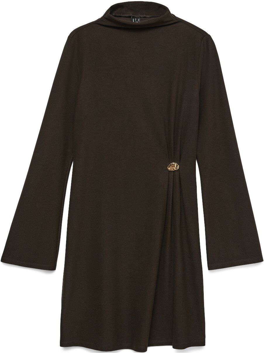 VMKATH LS SHORT BUTTN CORD DRESS JR