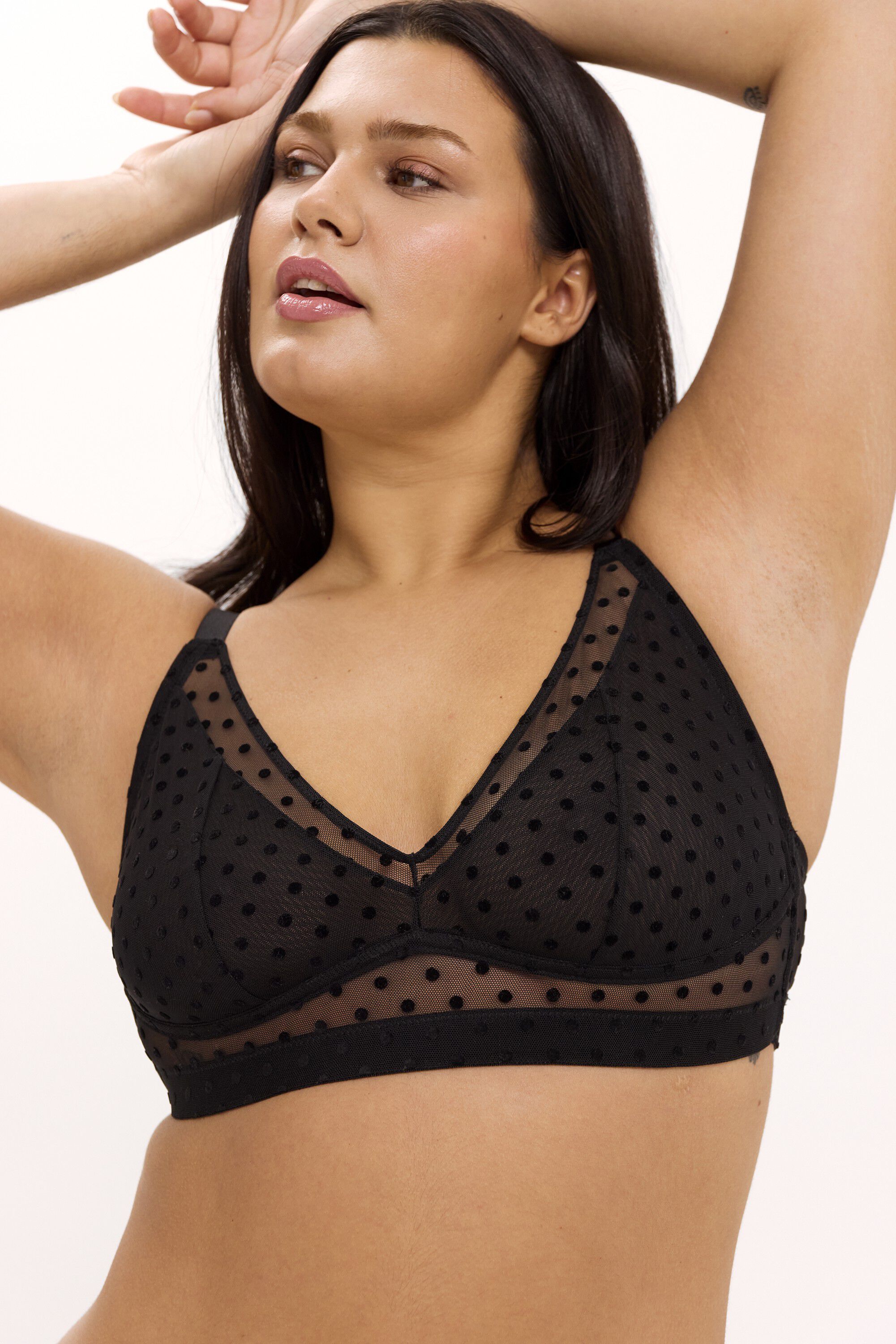 Mesh Support Bra