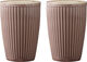 Termokrus Plissé 25 cl 8 x 12 cm 2 stk. Woodrose
