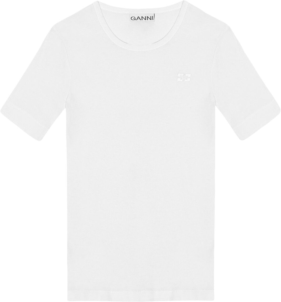 Soft Cotton Rib Short Sleeve T-Shir