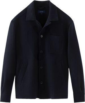 Boiled Wool Overshirt