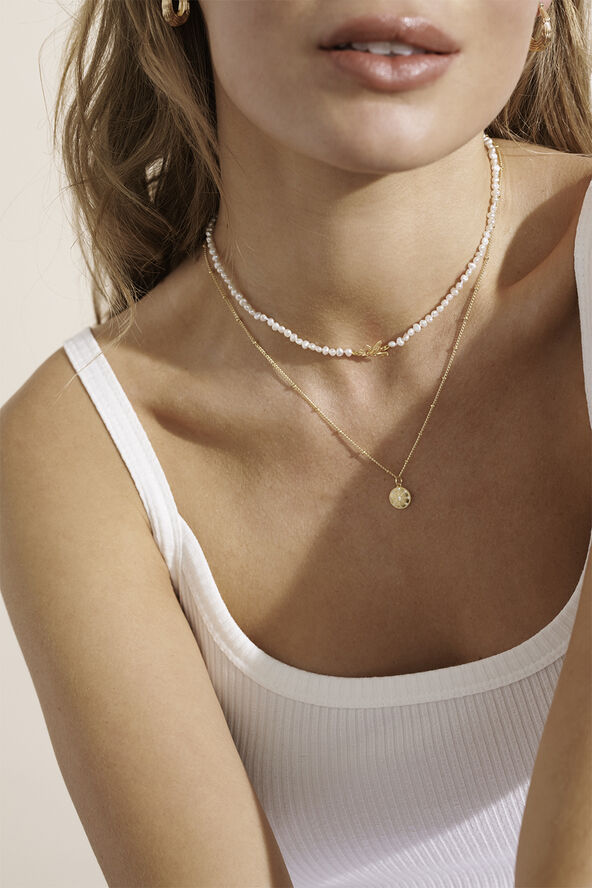 Global Goal # 16 Peace Beaded Necklace