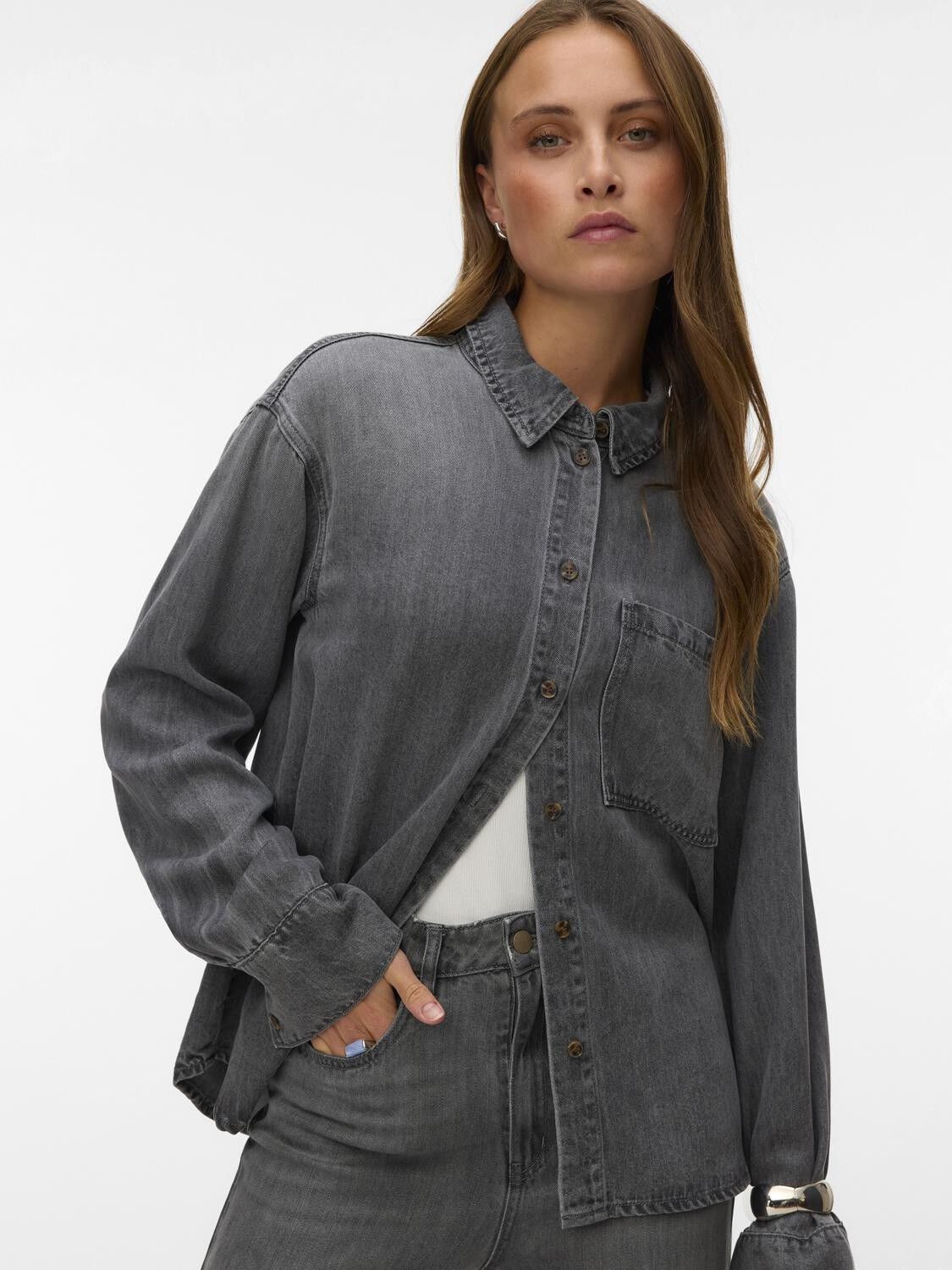 Awlucea Ls Dnm Shirt Mix