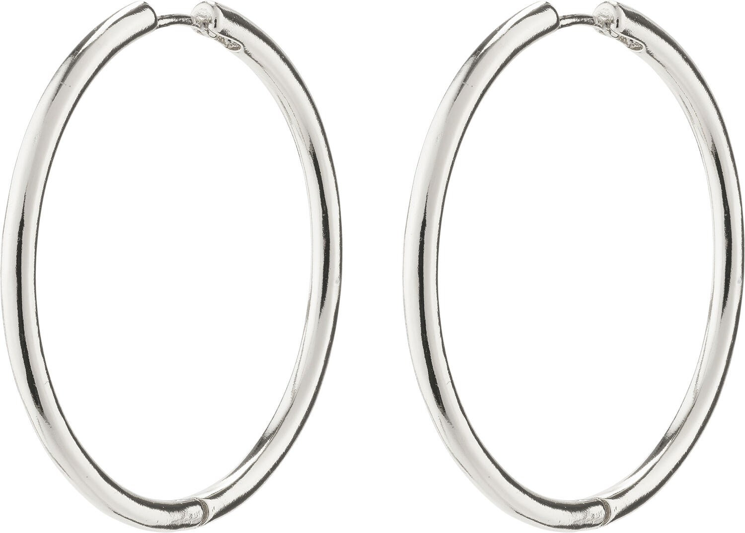EANNA maxi hoops silver-plated