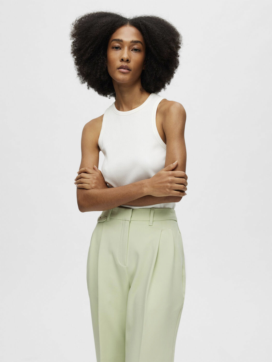 SLFANNA O-NECK TANK TOP NOOS