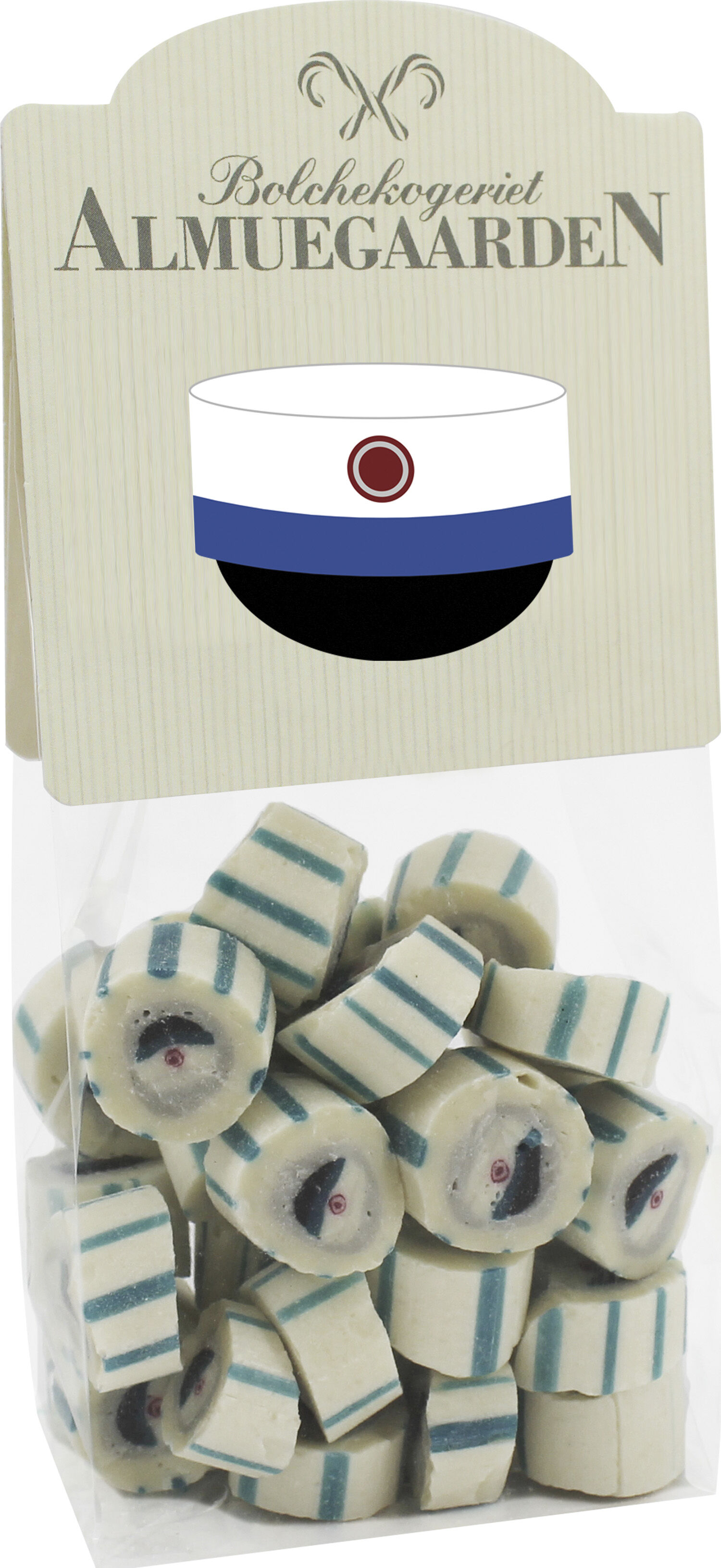 Bl&aring; Student bolcher med smag af bromb&aelig;r