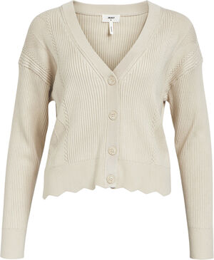 OBJDORIS L/S KNIT CARDIGAN PB15