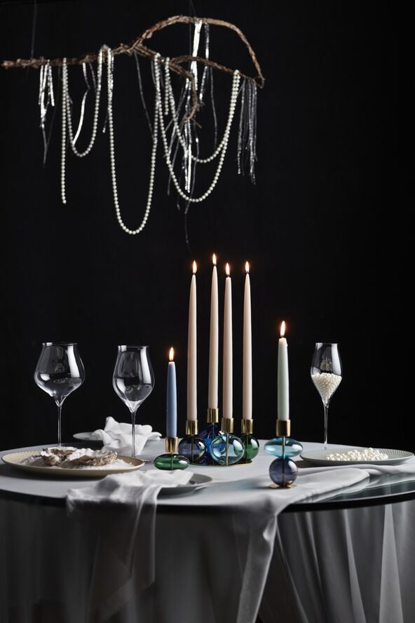 Notes Champagneglas 38 cl klar 2 stk.