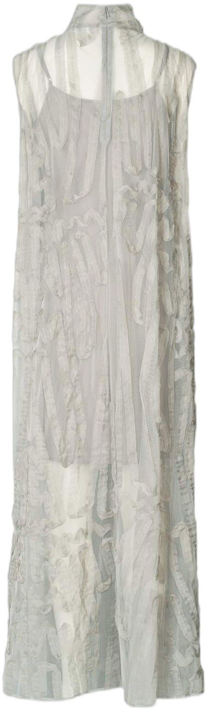 Splash netting long dress - Allison
