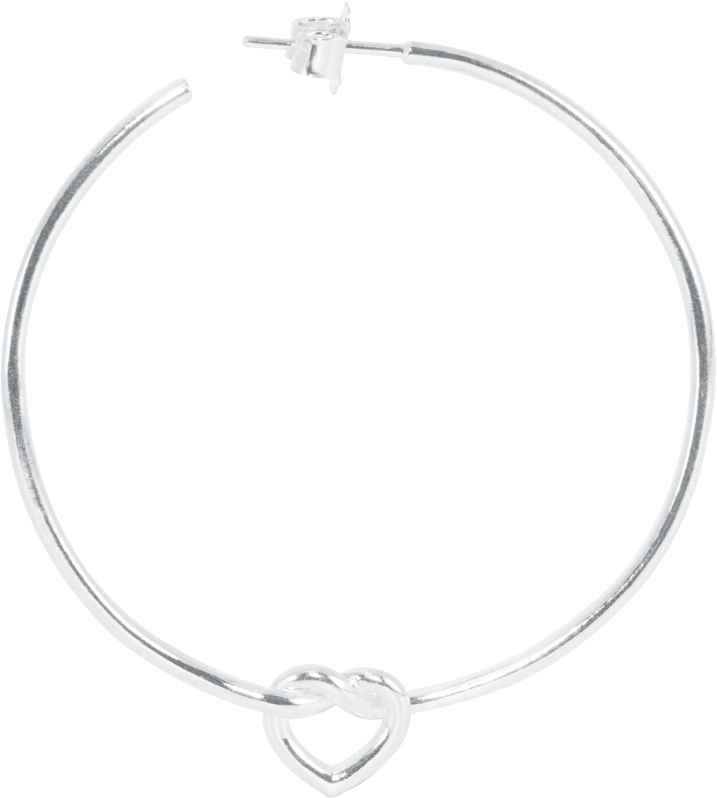 Big Tied Heart Hoop