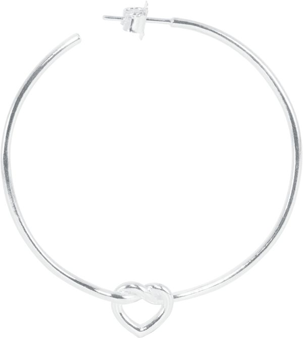 Big Tied Heart Hoop