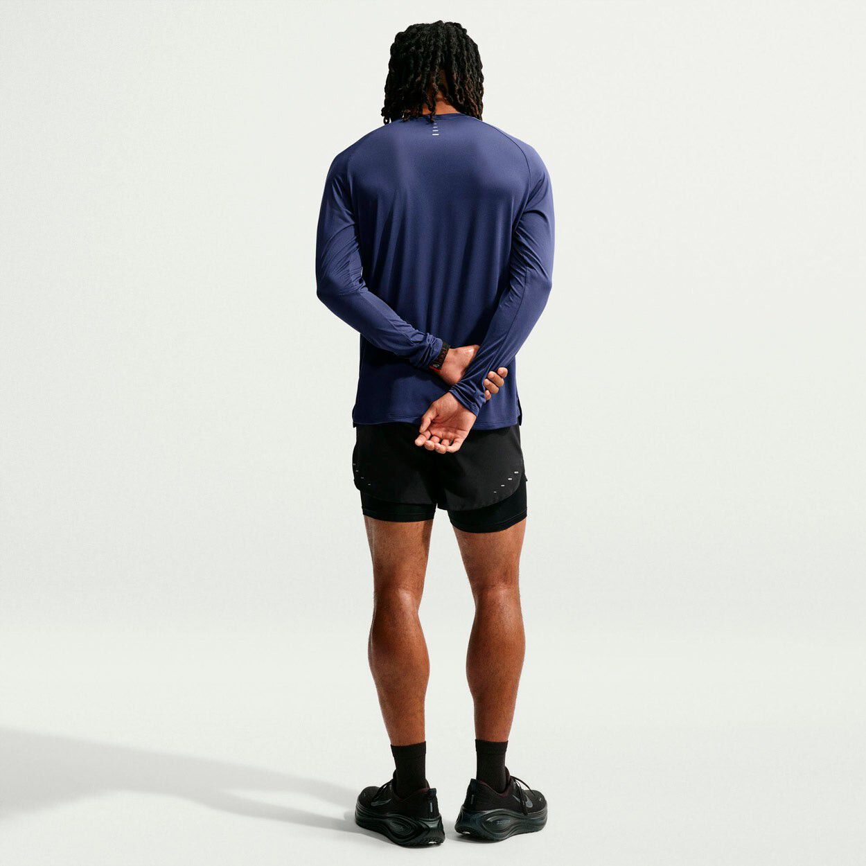 Stride Dri-Fit Lang&aelig;rmet L&oslash;be T-shirt