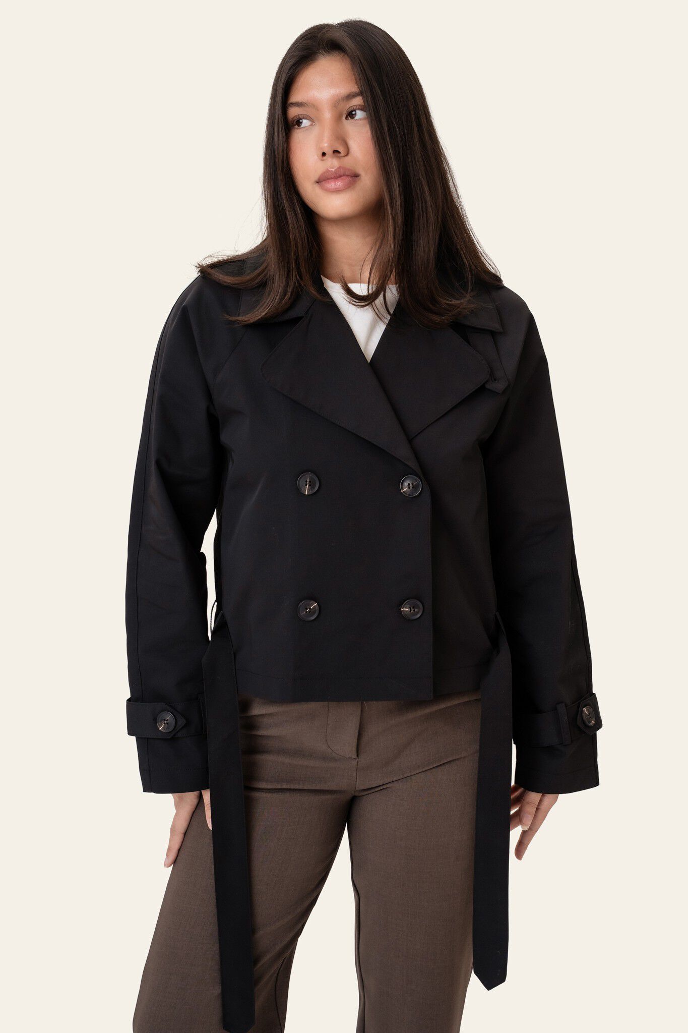 AlmaIC Trenchcoat - Black