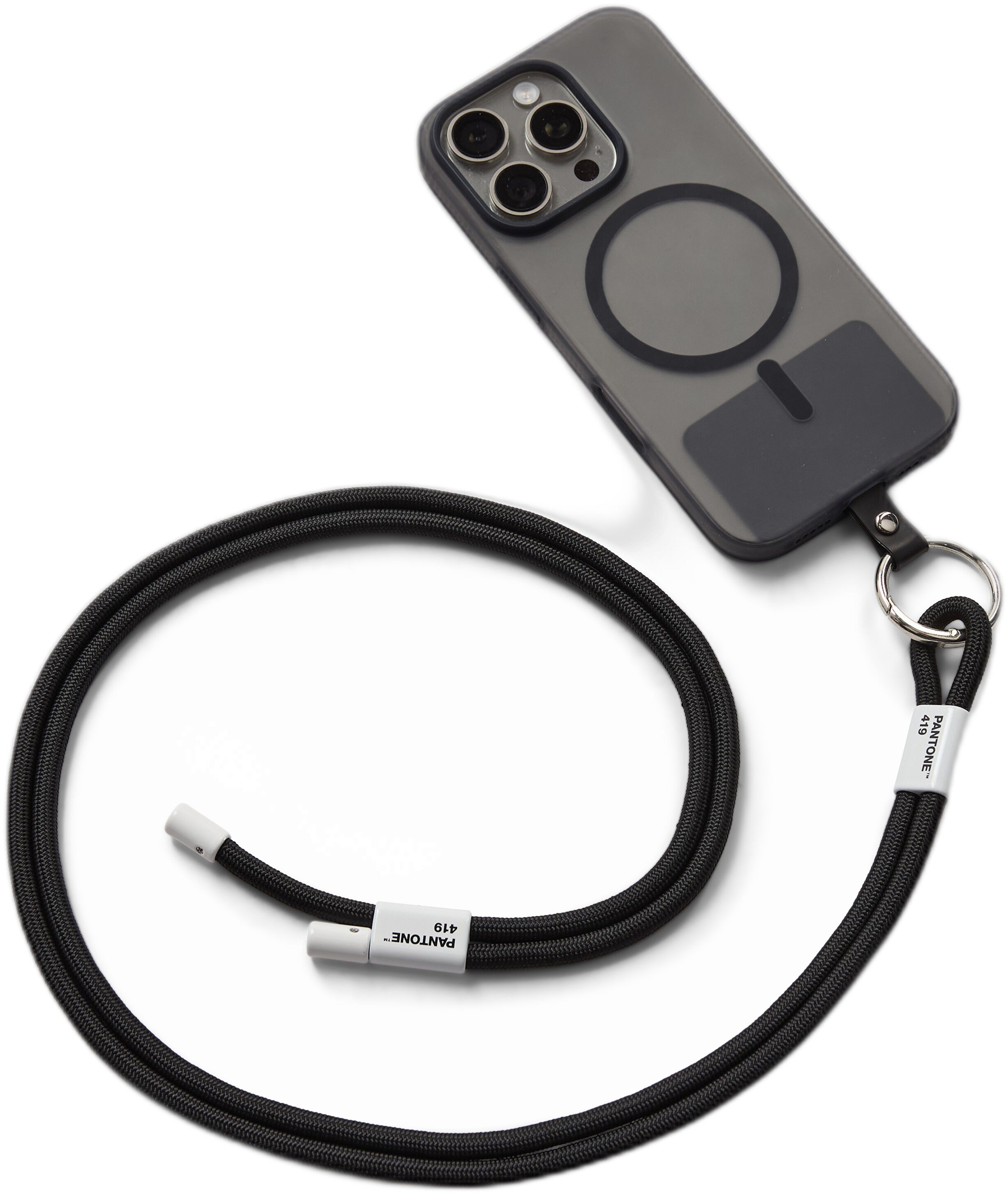 Pantone ADJUSTABLE PHONESTRAP - Black