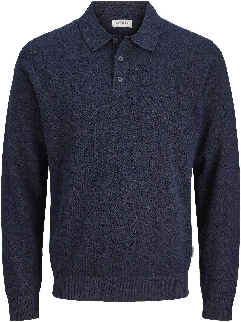 JREBCALLUM KNIT POLO NECK LS