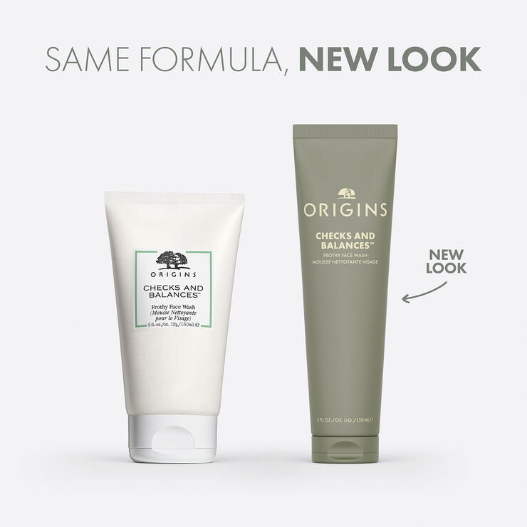 Checks and Balances Frothy Face Wash Cleanser