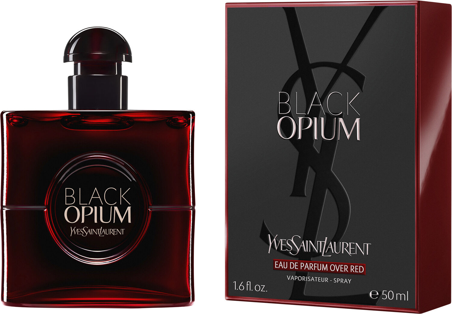 Black Opium Eau de Parfum Over Red