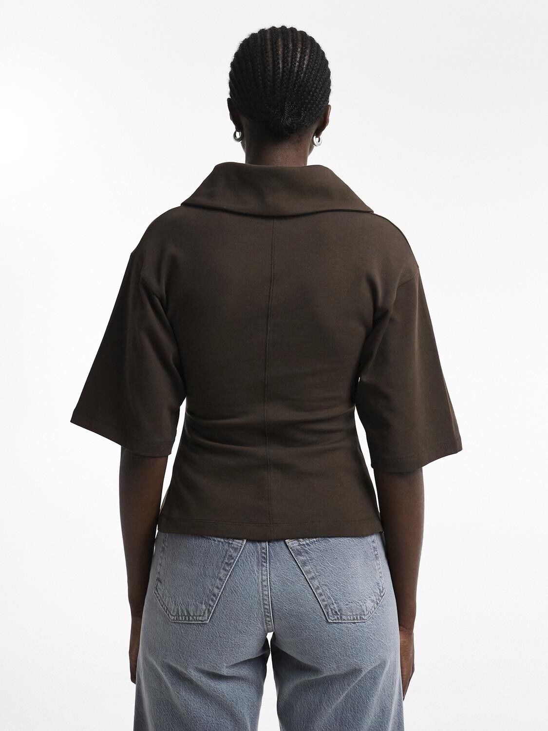 TSHELLA SS STRUCTURED POLO JRS