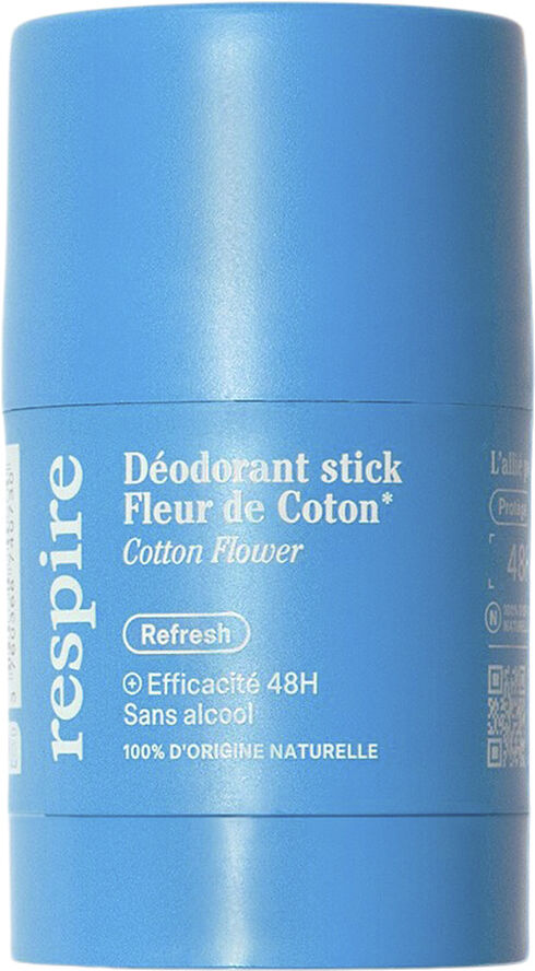 Déodorant Stick Fleur de Coton - Efficacité 48H