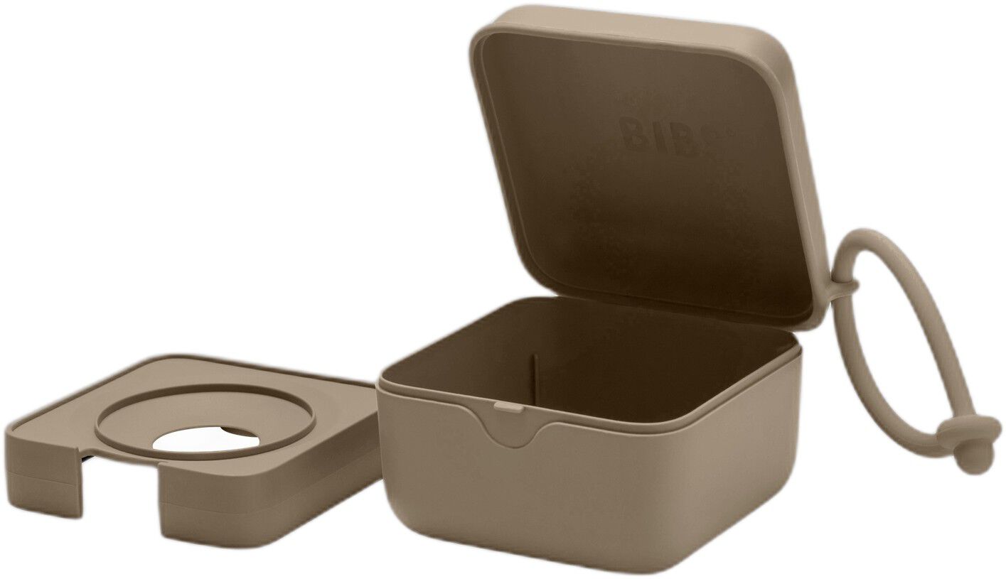 BIBS Pacifier Box Dark Oak