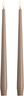 Moods & More - LED taper candle, Silk, Slim, Sand, 2-pack, 2