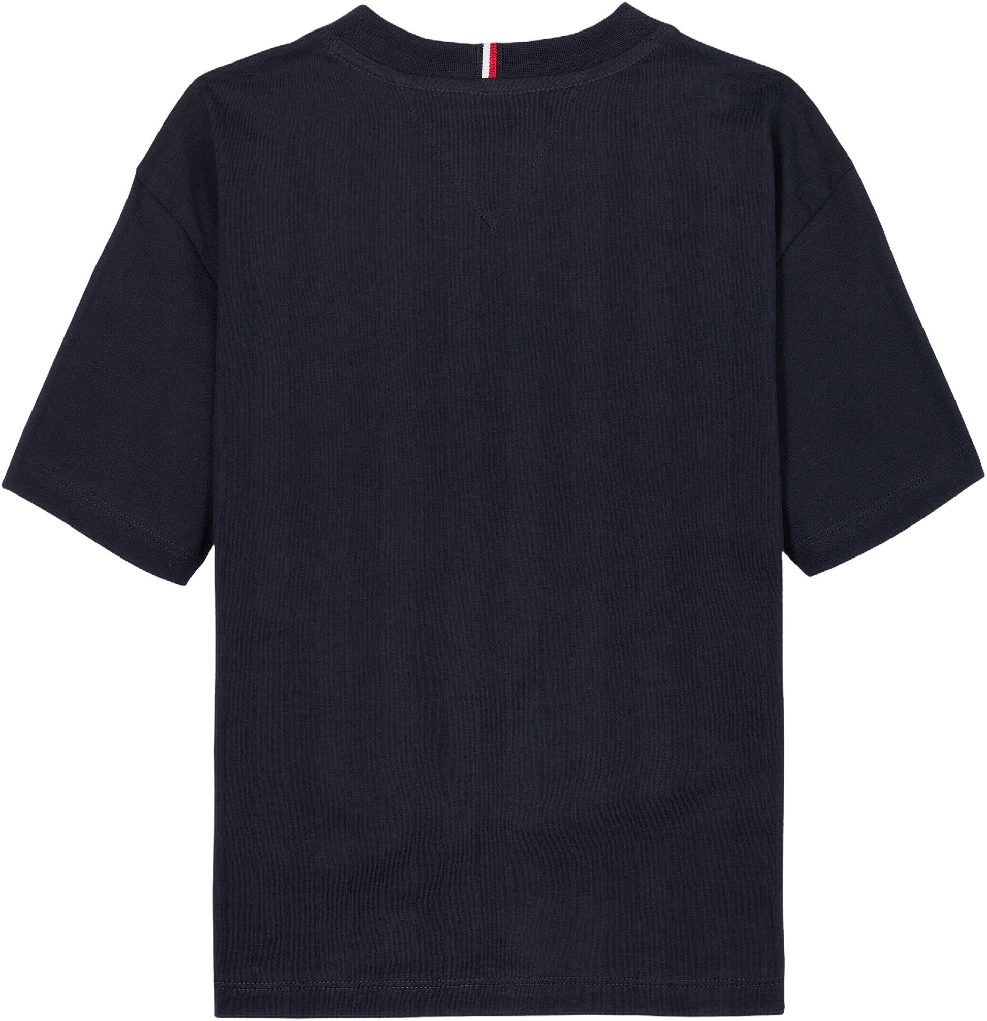 Essential Flag Embroidery Crew Neck T-Shirt