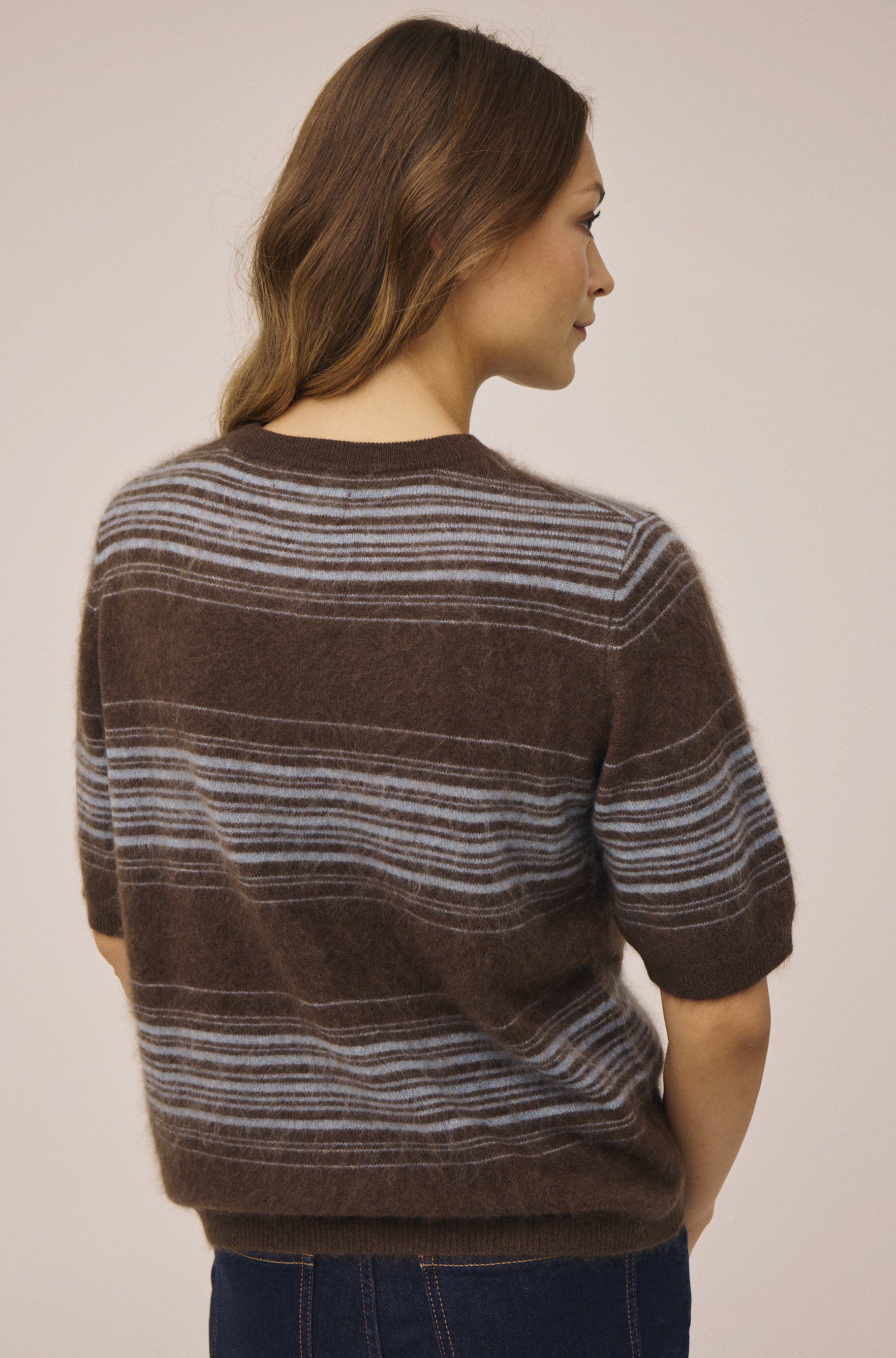 Geneve 1 S/S Knitted top - 100% Cashmere GCS