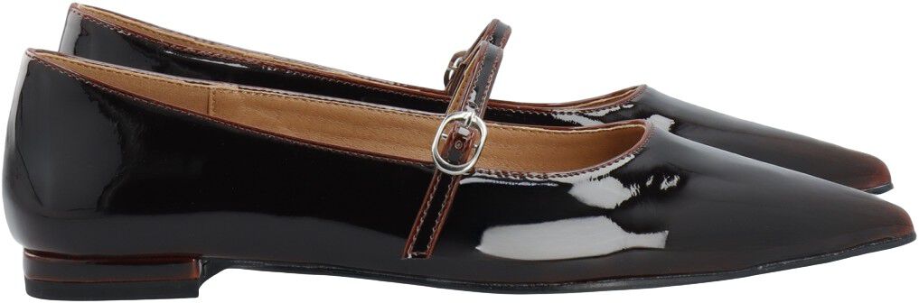 BIABARI Mary Jane Faux Leather