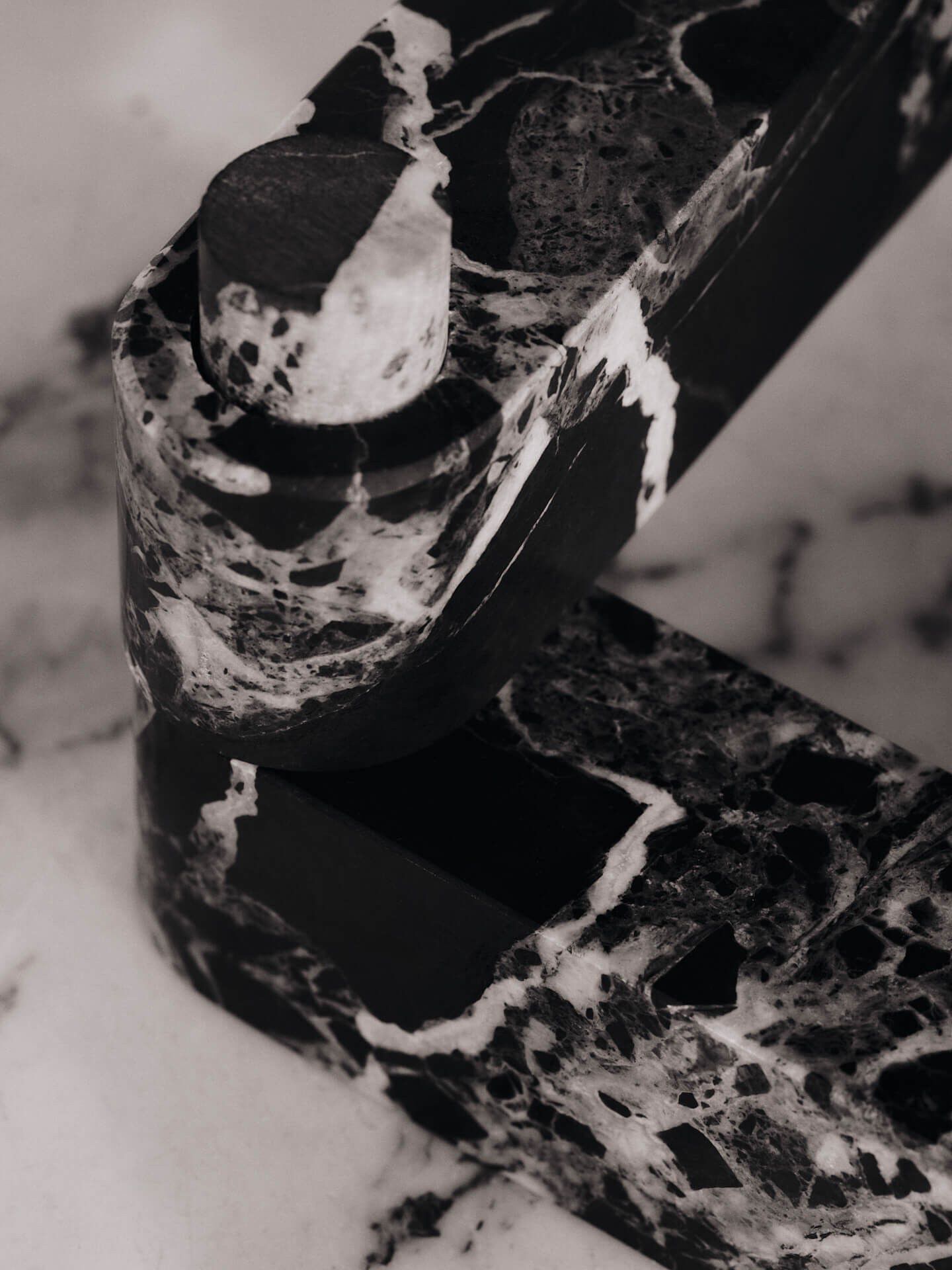 Newel Modular Candle Holder - Set of 4 - Rosso