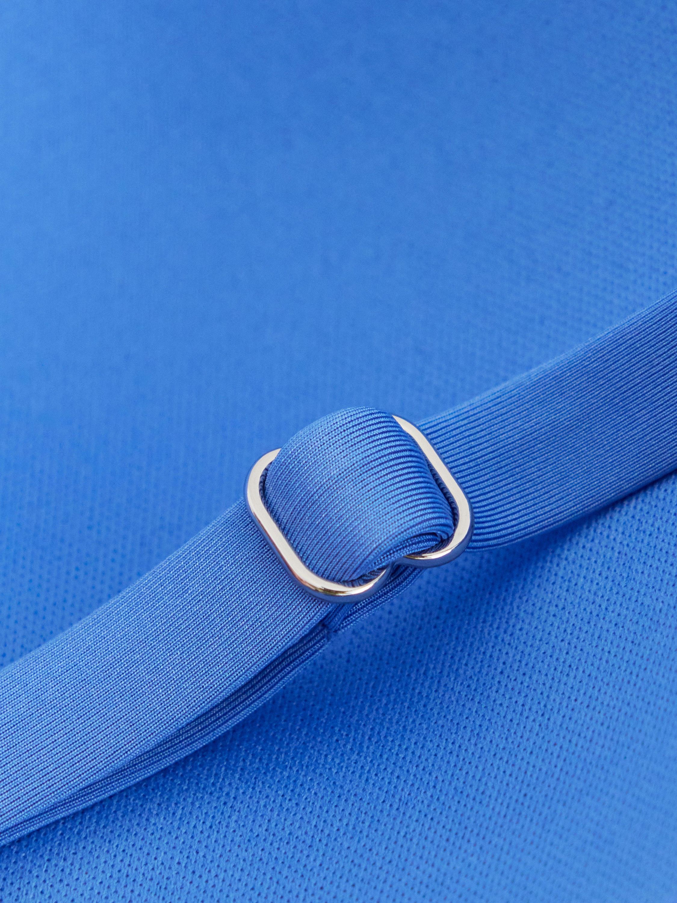 Sleek bikini bra with padded cups a