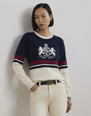 GASSED COTTON-LS SWEATER
