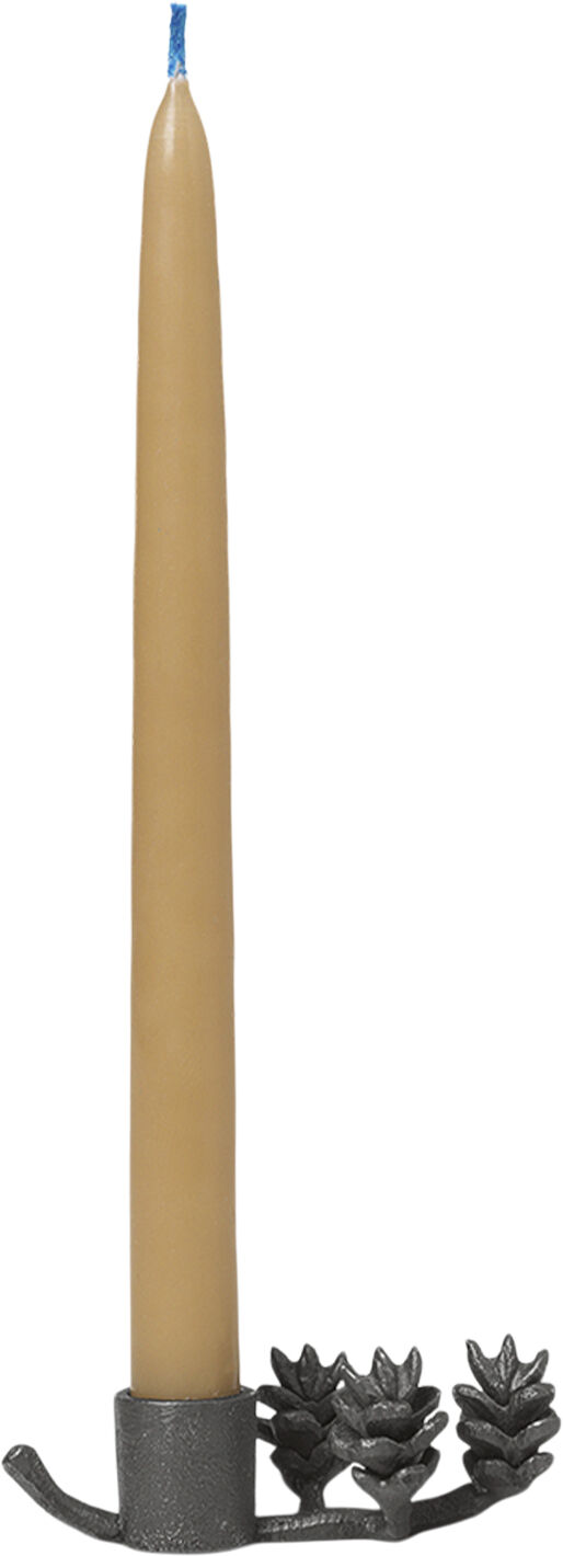 Forest Candle Holder - Black Brass