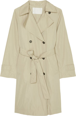 Technical trenchcoat, double breast