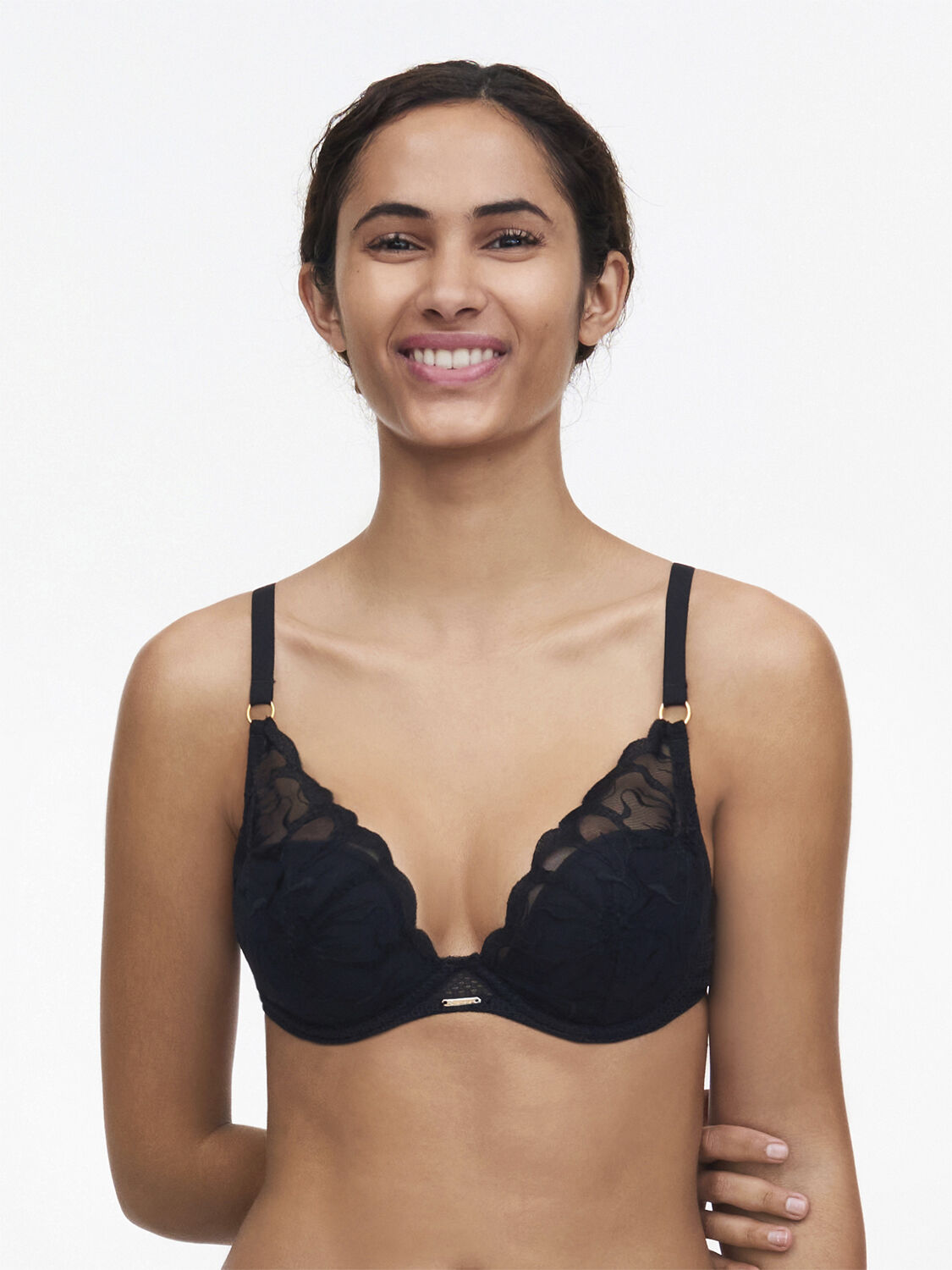 Fleurs Plunge t-shirt bra