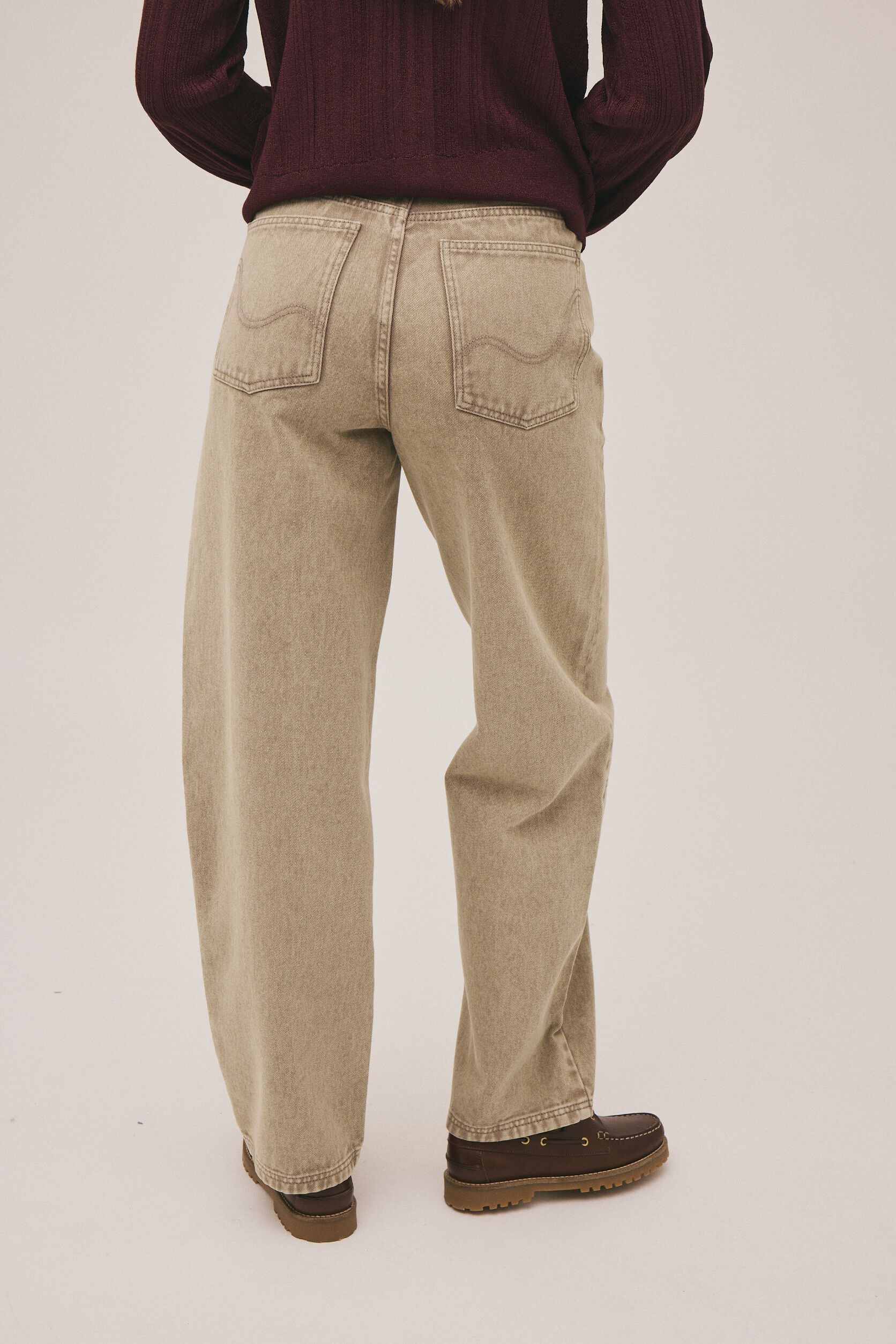 Emma M125 Barrel jeans - 100% &Oslash;kologisk bomuld GOTS