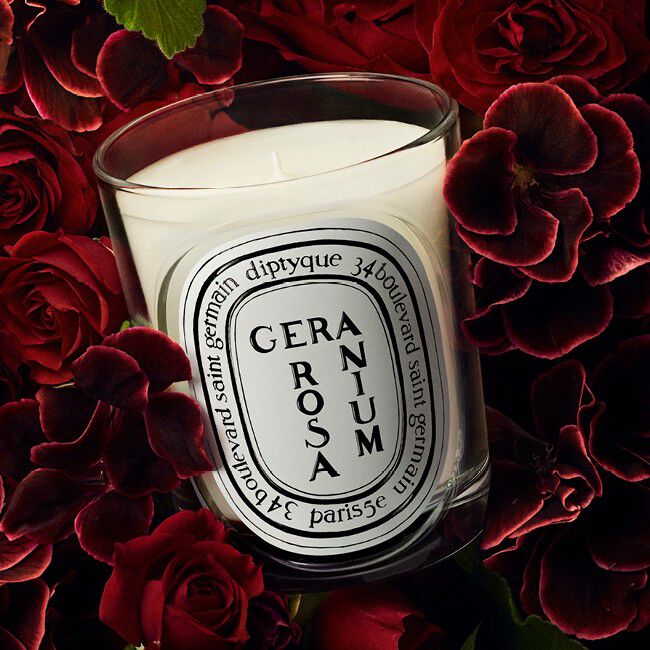 Geranium Rosa Classic candle 190g