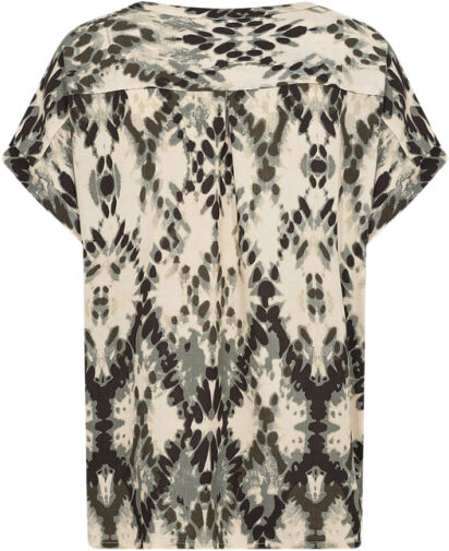 SC-PONTIDA 1 Bluse St&oslash;vet Gr&oslash;n